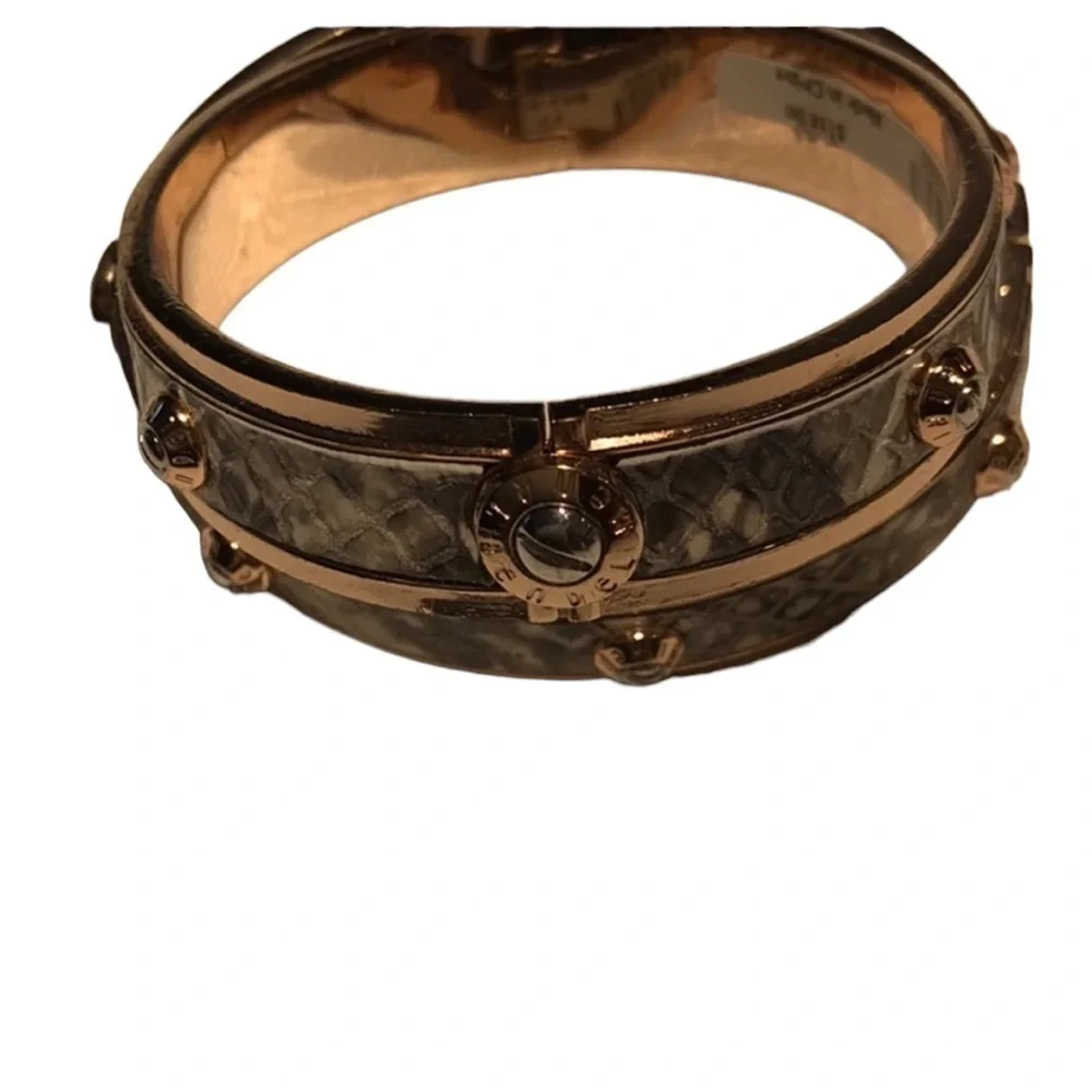 Henri Bendel Snakeskin Bangle